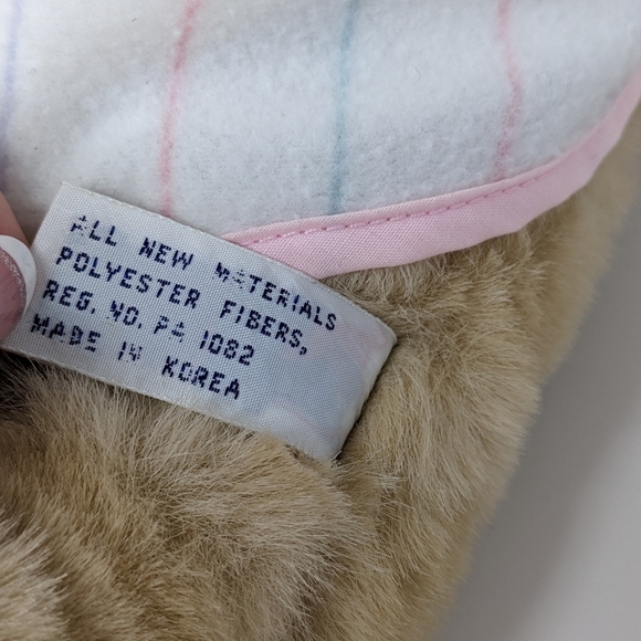 Chosun Heart To Heart Bear Teddy Vintage Beat Cap Gown Pajamas 1986 Works - Picture 4 of 9